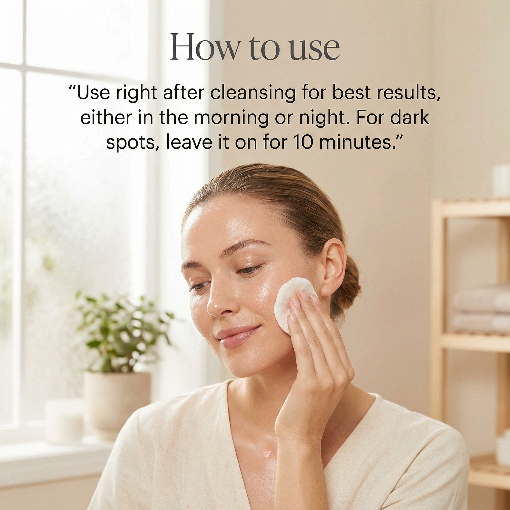 Sion Korean Toner Pads - Skincare for Dark Spots, Wrinkles & Dull Skin