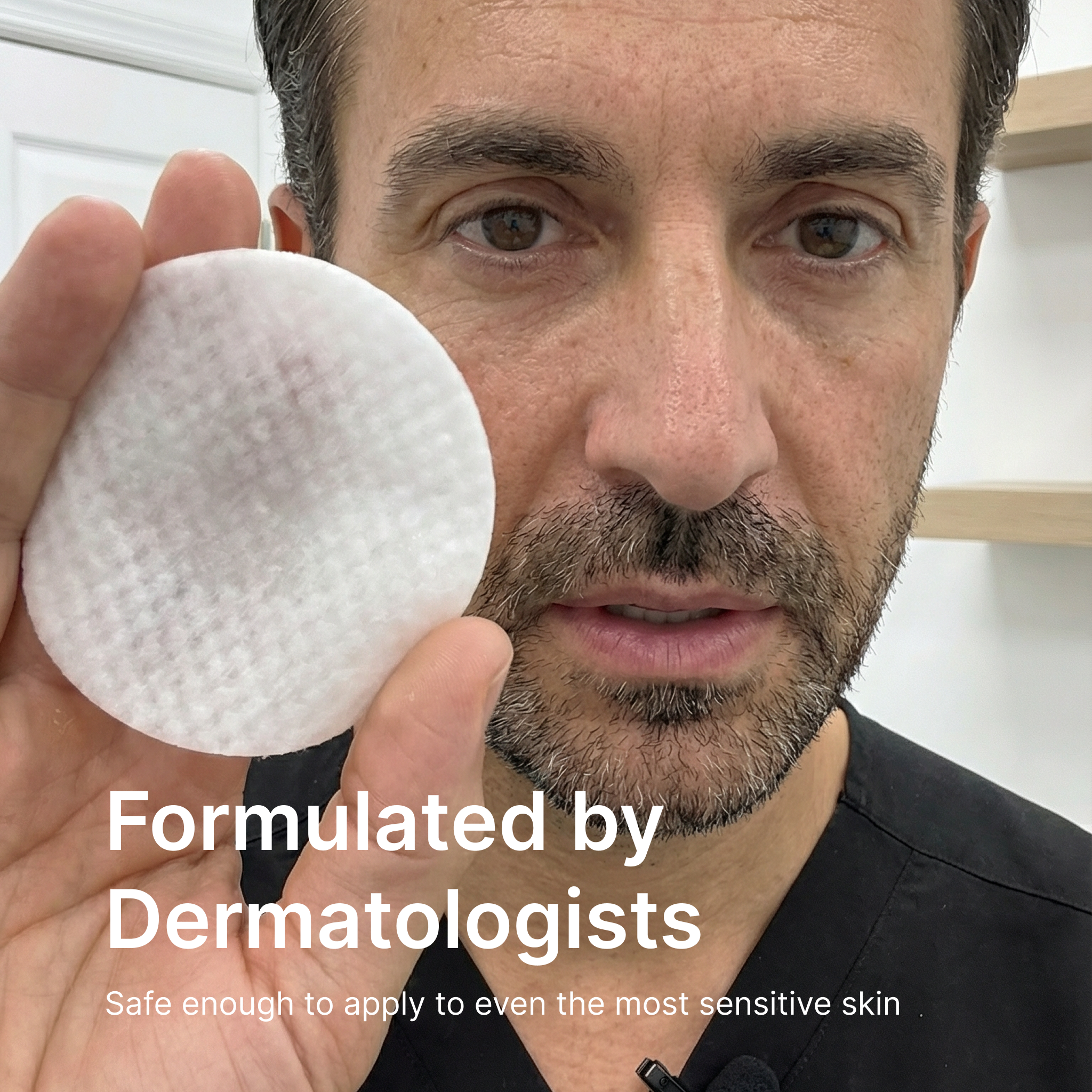 Sion Korean Toner Pads - Skincare for Dark Spots, Wrinkles & Dull Skin for Males